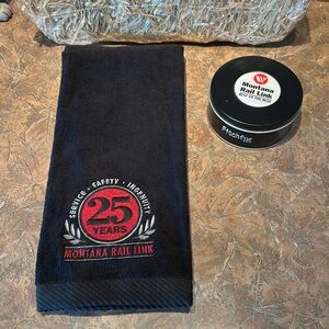 Golf accessories 2 piece set. MRL Railroad inspired